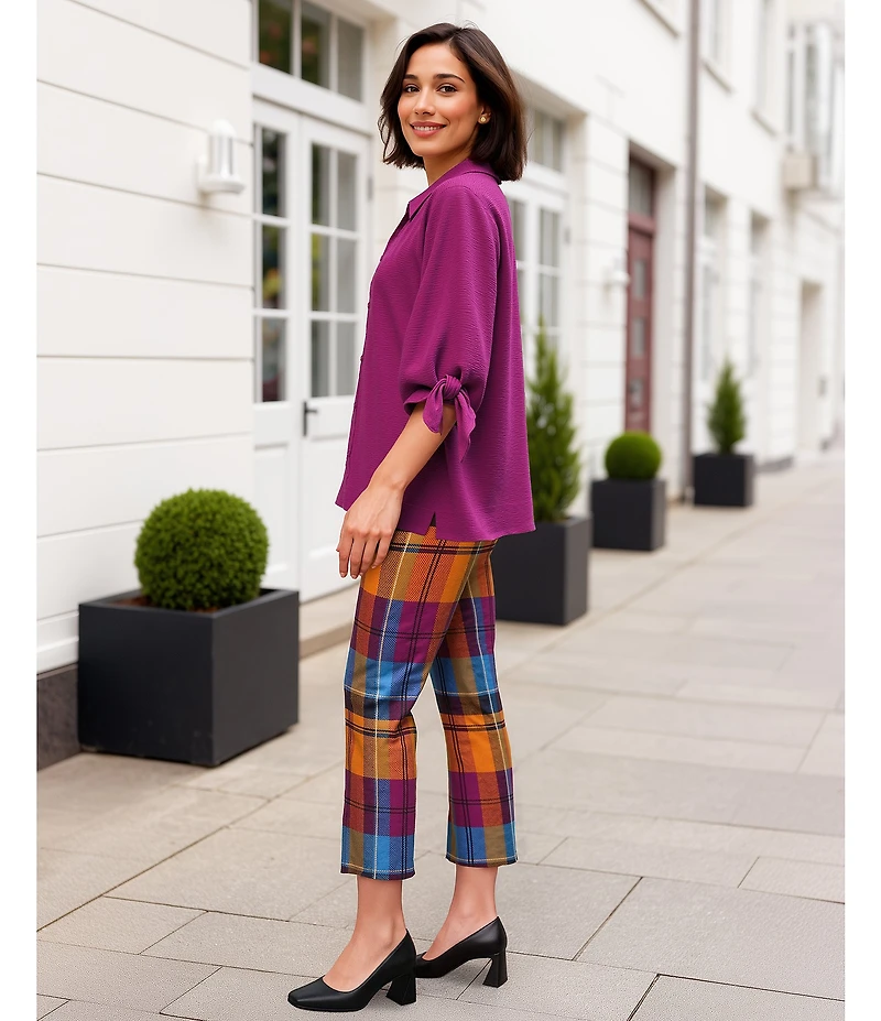 Alex Marie Daphne Leather Block Heel Pumps