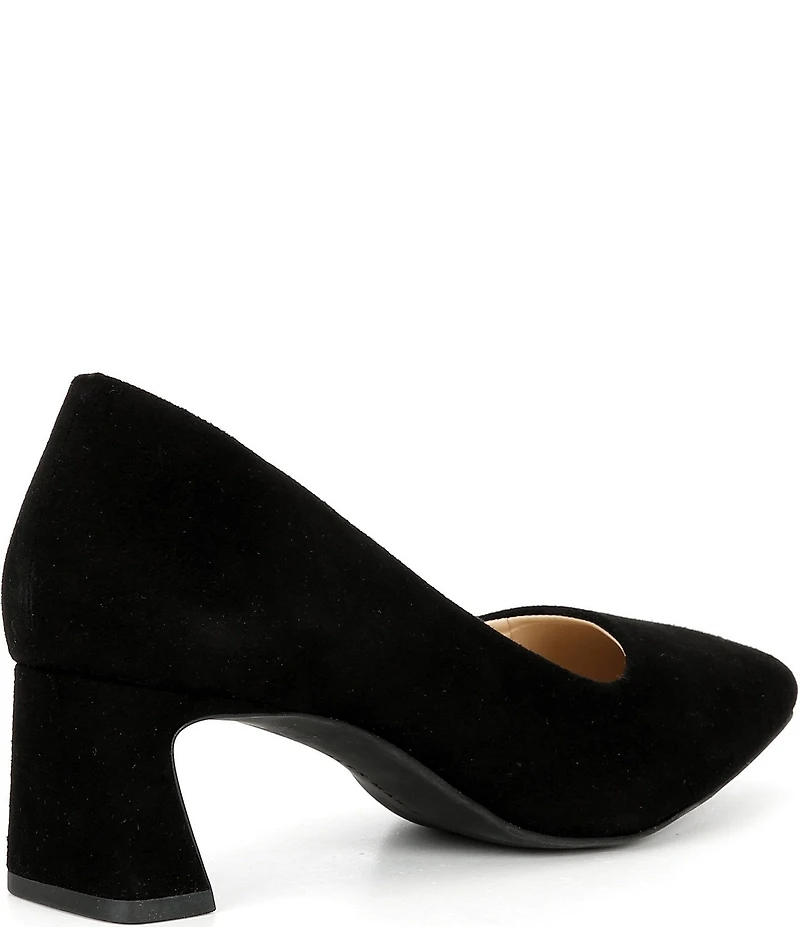 Alex Marie Daphne Suede Block Heel Pumps