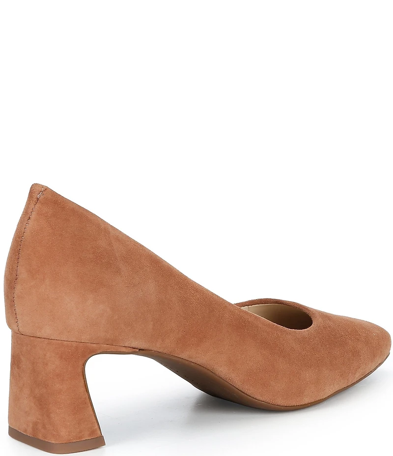 Alex Marie Daphne Suede Block Heel Pumps