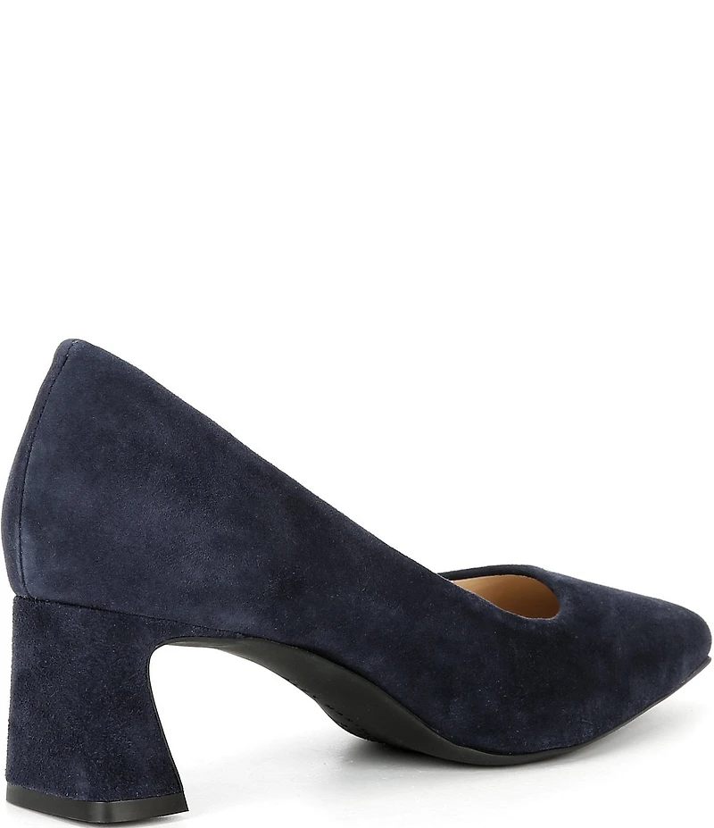 Alex Marie Daphne Suede Block Heel Pumps