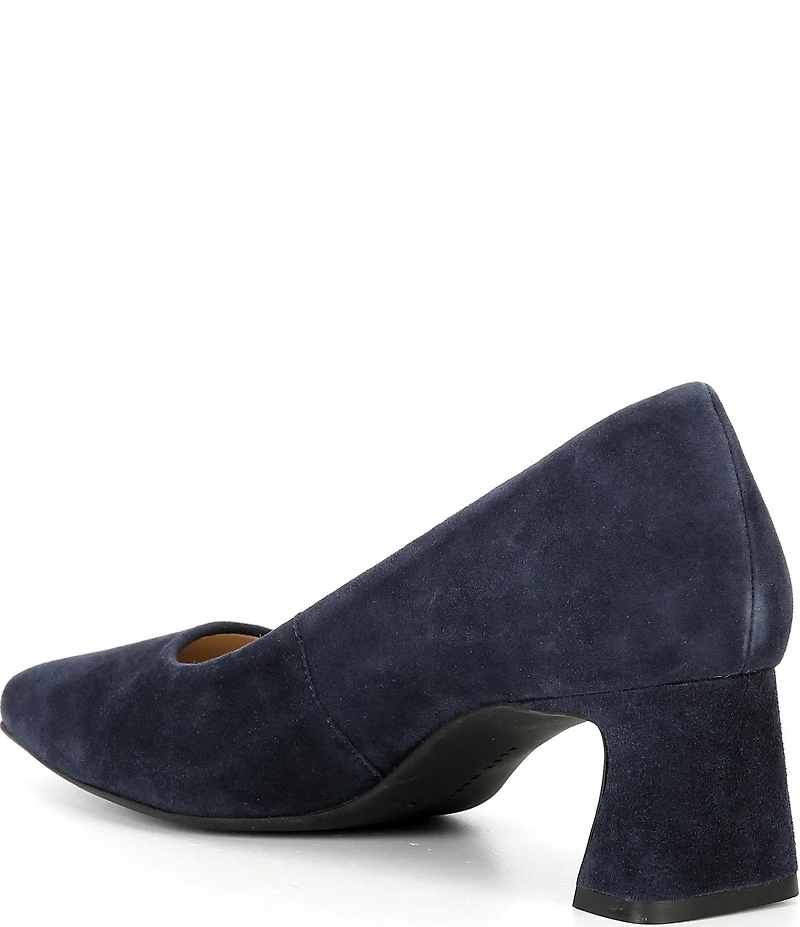 Alex Marie Daphne Suede Block Heel Pumps
