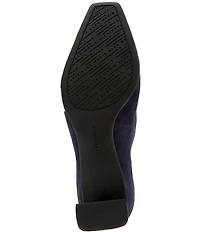 Alex Marie Daphne Suede Block Heel Pumps