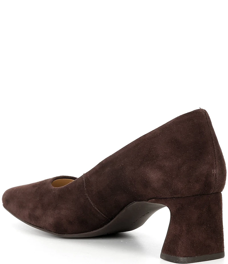 Alex Marie Daphne Suede Block Heel Pumps
