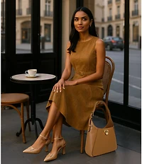 Alex Marie Dorothy Leather Pointed Toe Pumps