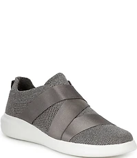 Alex Marie Drew Washable Cross Band Slip On Sneakers