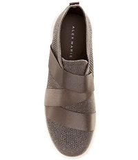 Alex Marie Drew Washable Cross Band Slip On Sneakers