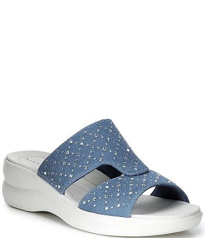 Alex Marie Eeden Washable Jewel Embellished Platform Sandals