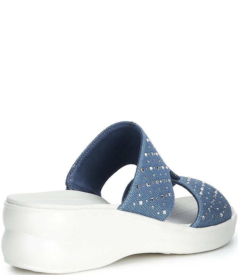 Alex Marie Eeden Washable Jewel Embellished Platform Sandals