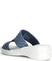 Alex Marie Eeden Washable Jewel Embellished Platform Sandals