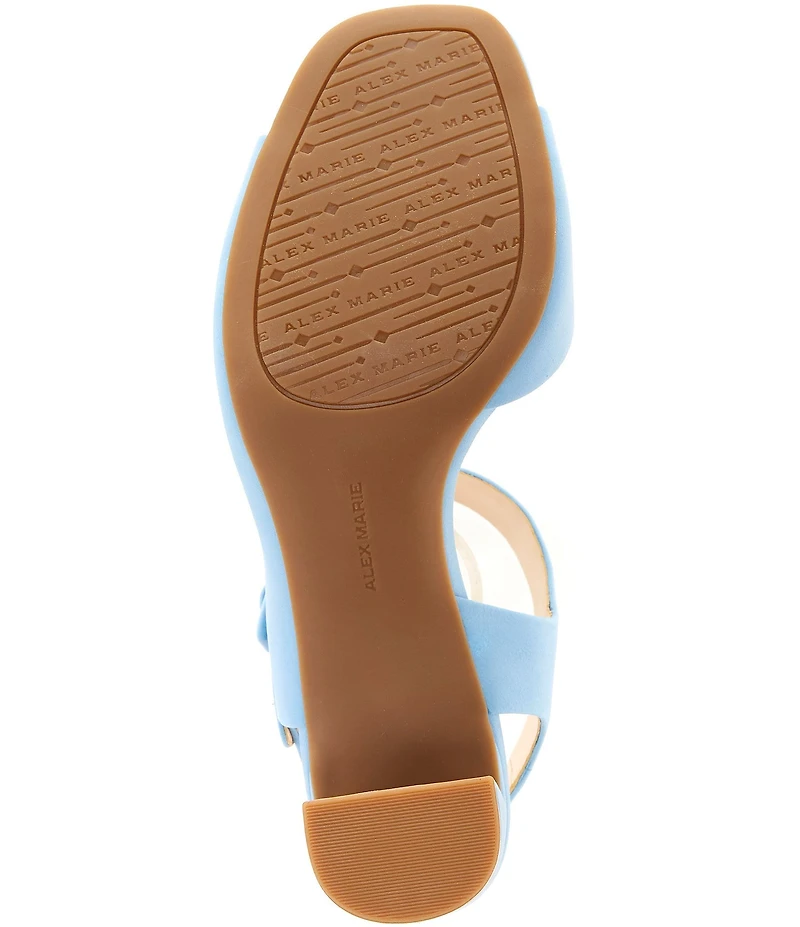 Alex Marie Elizabeth Nubuck D'Orsay Dress Sandals