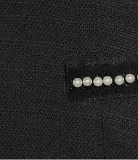 Alex Marie Ellis Pearl Boucle Short Sleeve Dress