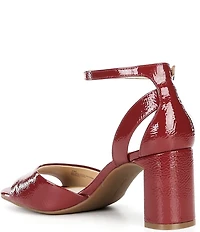 Alex Marie Ellisa Patent Ankle Strap Dress Sandals