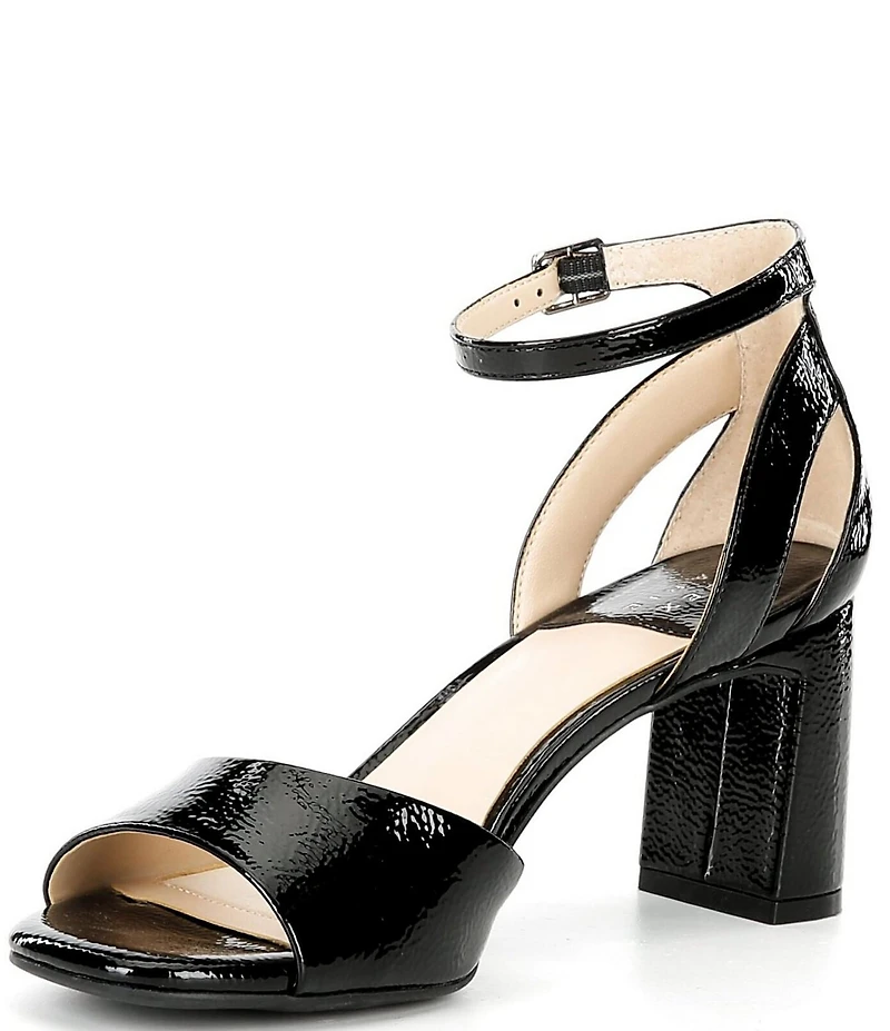 Alex Marie Ellisa Patent Ankle Strap Dress Sandals