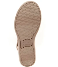 Alex Marie Erica Washable Jewel Embellished Platform Sandals