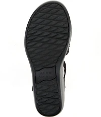 Alex Marie Erica Washable Jewel Embellished Platform Sandals