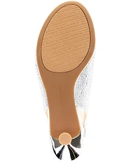 Alex Marie Florenze Rhinestone Peep Toe Slingback Dress Sandals
