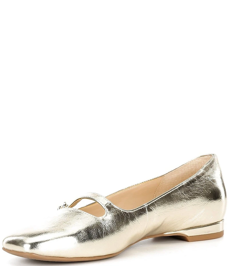Alex Marie Frances Leather Mary Jane Flats