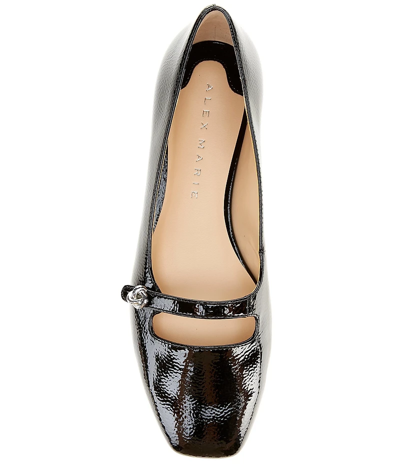 Alex Marie Frances Patent Mary Jane Flats