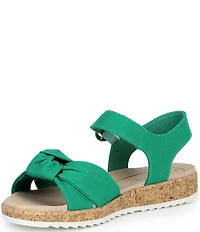 Alex Marie Fritz Canvas Knotted Ankle Wrap Sandals