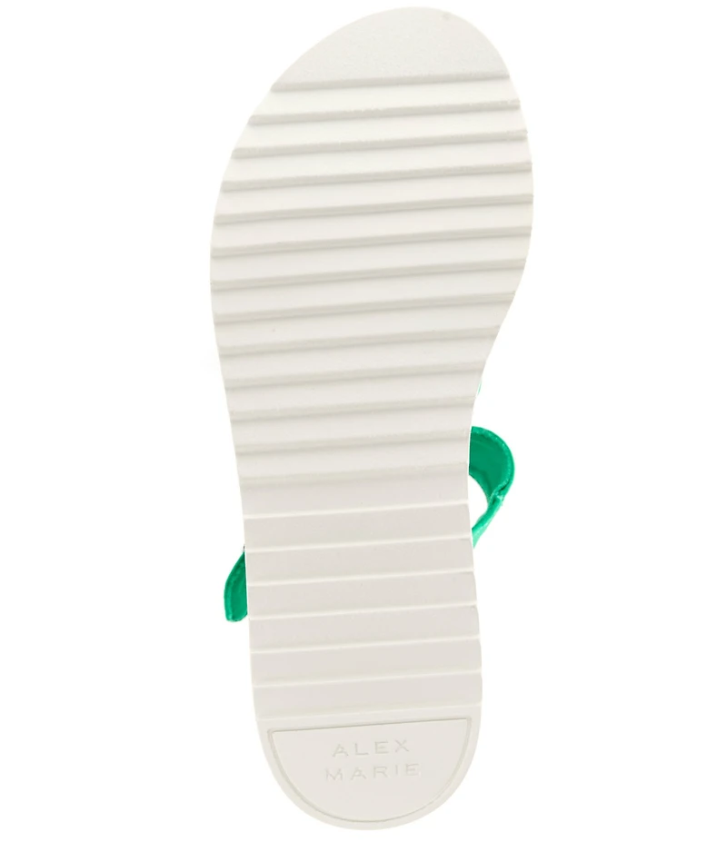 Alex Marie Fritz Canvas Knotted Ankle Wrap Sandals
