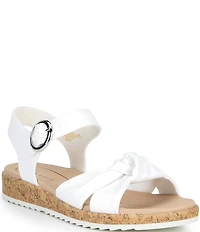 Alex Marie Fritz Canvas Knotted Ankle Wrap Sandals
