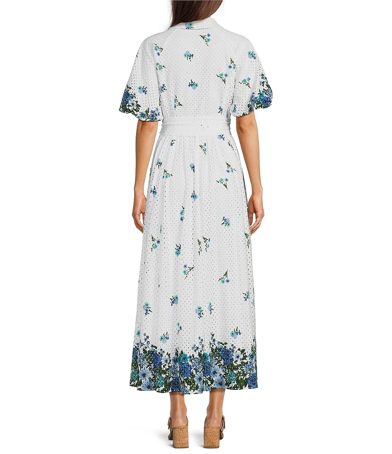 Alex Marie Georgina Novelty Collar Neckline Short Sleeve Dress