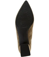 Alex Marie Gladdis Suede Block Heel Pumps