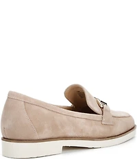 Alex Marie Grant Suede Bit Buckle Loafers