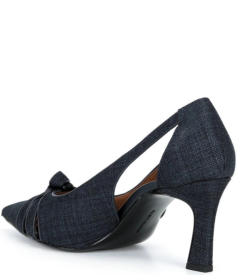 Alex Marie Harvie Knotted Cut-Out Pumps