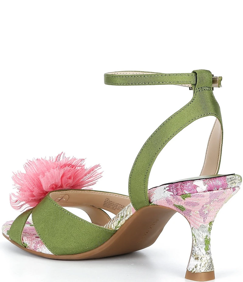 Alex Marie Ilene Faille Flower Dress Sandals