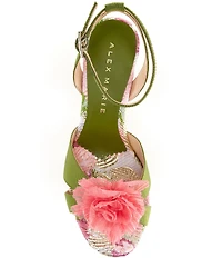 Alex Marie Ilene Faille Flower Dress Sandals