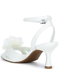 Alex Marie Ilene Leather Flower Dress Sandals