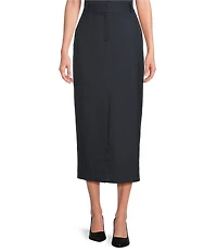 Alex Marie Jackie Novelty Stripe Suiting Skirt