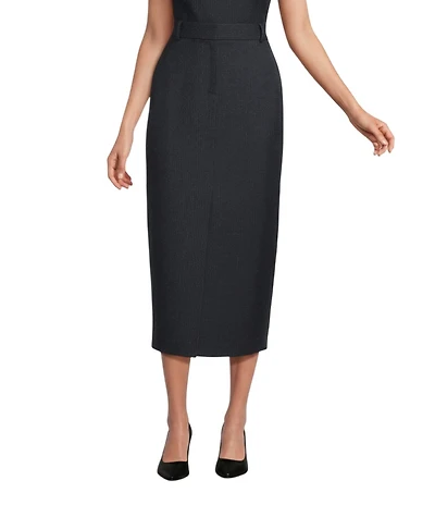 Alex Marie Jackie Novelty Stripe Suiting Skirt