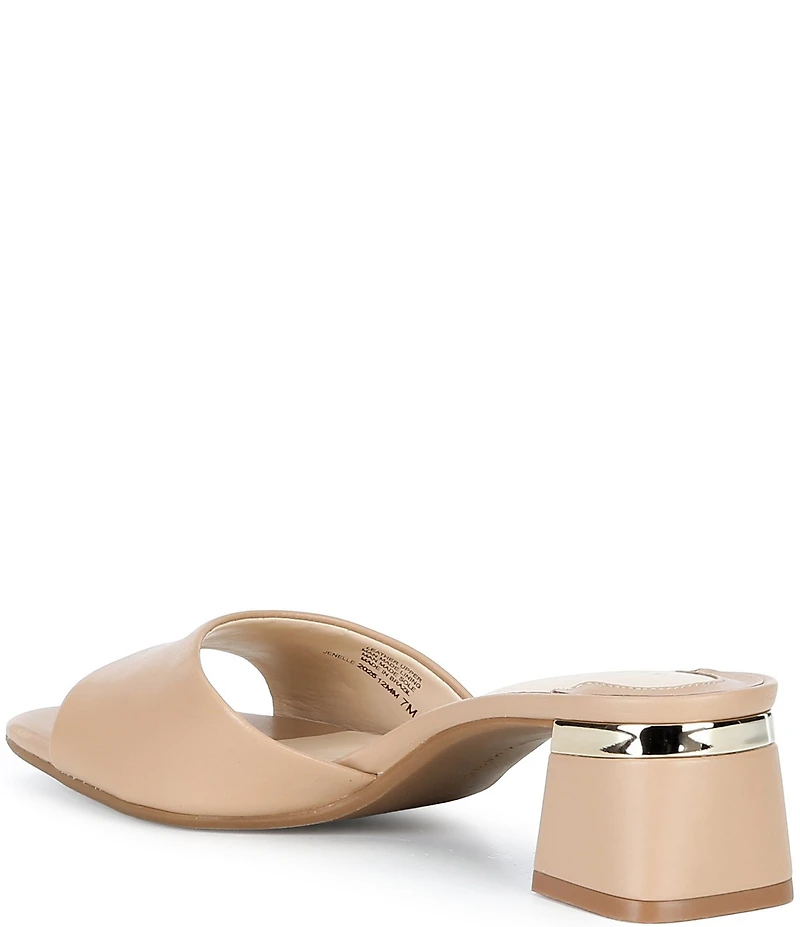 Alex Marie Jenelle Leather Dress Mules