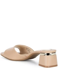 Alex Marie Jenelle Leather Dress Mules