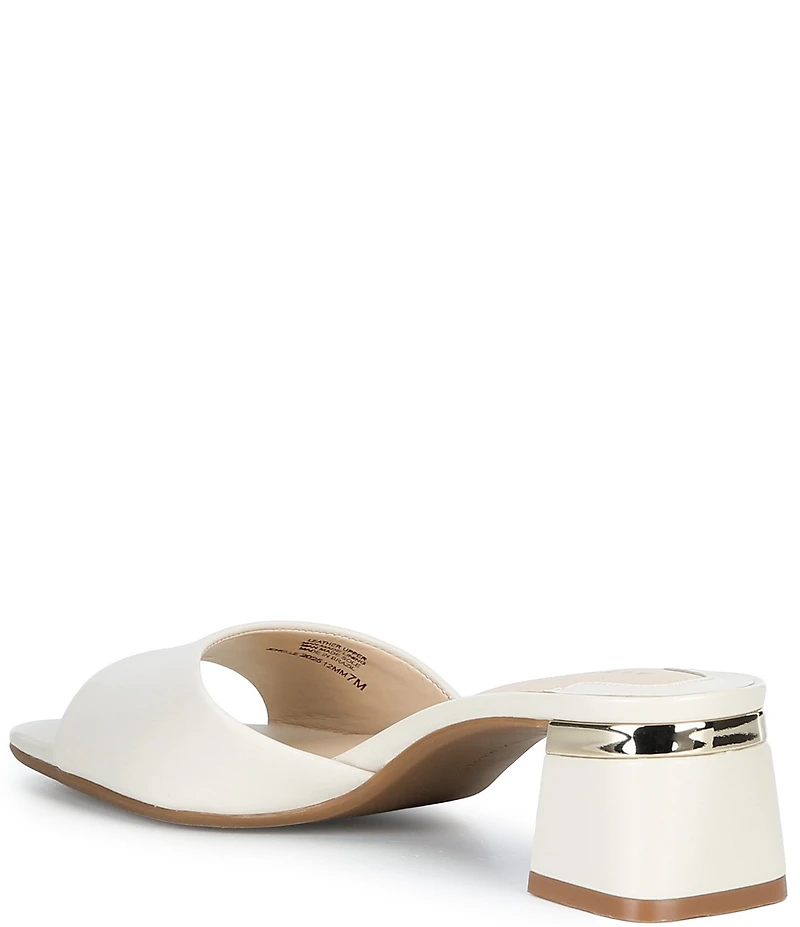 Alex Marie Jenelle Leather Dress Mules