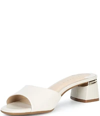 Alex Marie Jenelle Leather Dress Mules