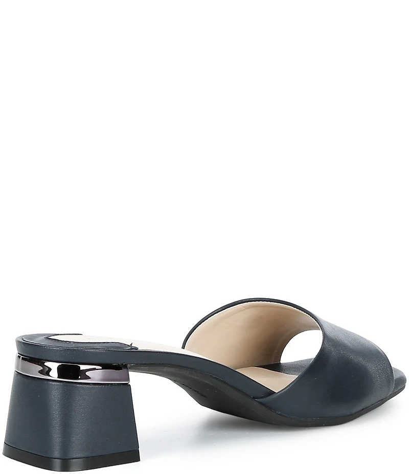 Alex Marie Jenelle Leather Dress Mules