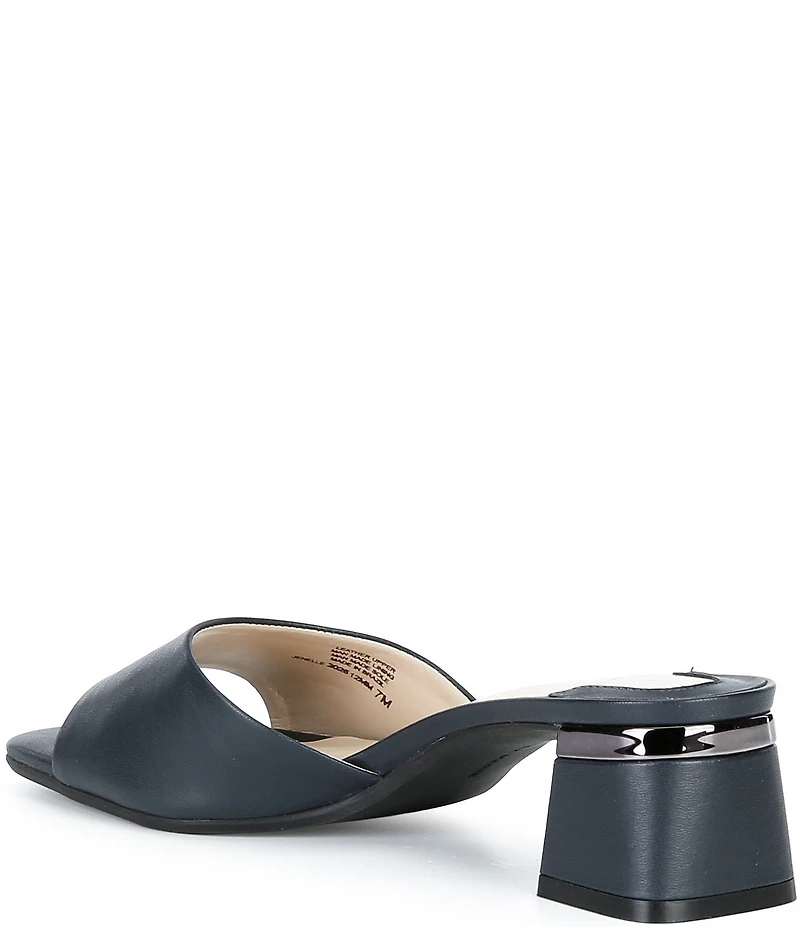 Alex Marie Jenelle Leather Dress Mules