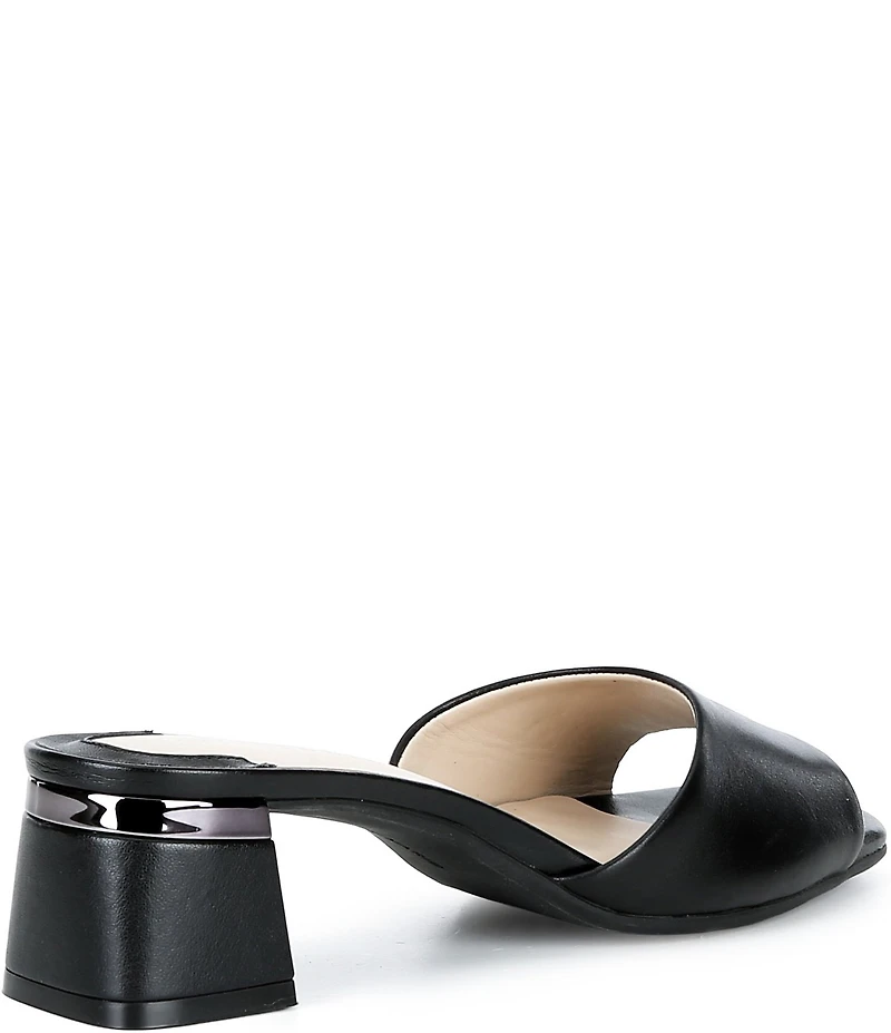 Alex Marie Jenelle Leather Dress Mules