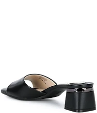 Alex Marie Jenelle Leather Dress Mules