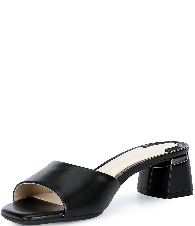 Alex Marie Jenelle Leather Dress Mules