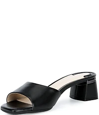 Alex Marie Jenelle Leather Dress Mules