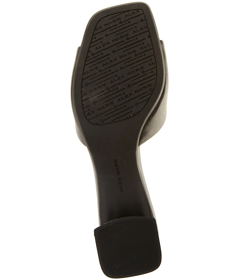 Alex Marie Jenelle Leather Dress Mules