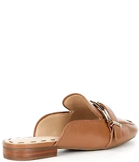 Alex Marie Karen Leather Buckle Hardware Strap Mules