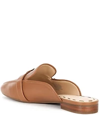 Alex Marie Karen Leather Buckle Hardware Strap Mules