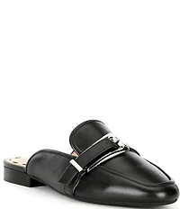 Alex Marie Karen Leather Buckle Hardware Strap Mules