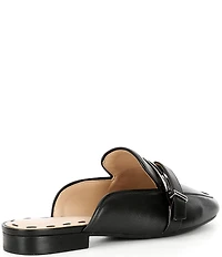 Alex Marie Karen Leather Buckle Hardware Strap Mules