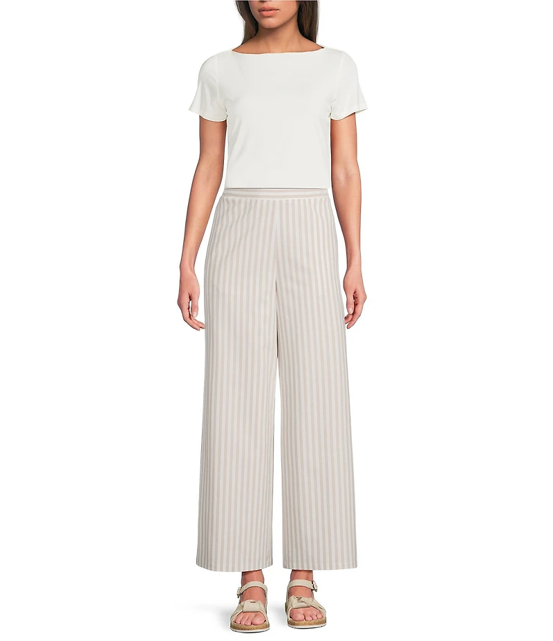 Alex Marie Katy Mock Neck Short Sleeve Rayon Jersey Knit Top